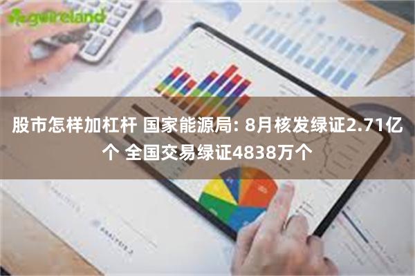 股市怎样加杠杆 国家能源局: 8月核发绿证2.71亿个 全国交易绿证4838万个