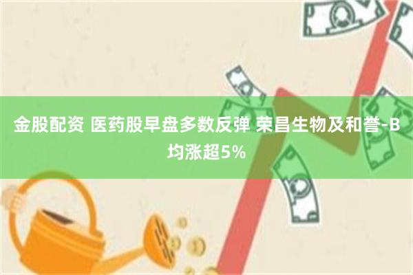 金股配资 医药股早盘多数反弹 荣昌生物及和誉-B均涨超5%
