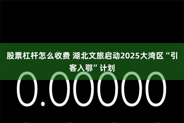 股票杠杆怎么收费 湖北文旅启动2025大湾区“引客入鄂”计划