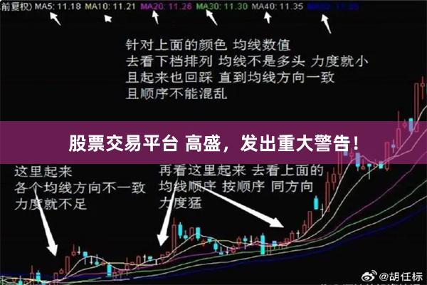 股票交易平台 高盛，发出重大警告！